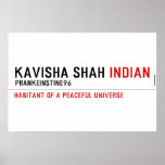 Kavisha shah  Posters