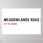 Meadowlands Road  Posters