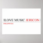 ilove music  Posters