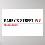 gabby's street  Posters