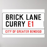 Brick Lane Curry  Posters