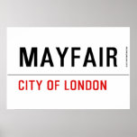 MAYFAIR  Posters