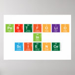 Portfolio 
 in 
 SCIENCE  Posters