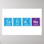 Tatiana  Posters