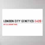London city genetics  Posters