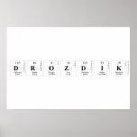 DROZDIK  Posters