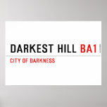 darkest hill  Posters