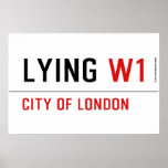 Lying  Posters