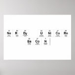 Nerdy Unicorn
 Bacon  Posters