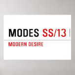 MODES  Posters