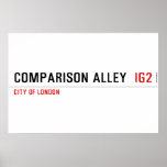 Comparison alley   Posters