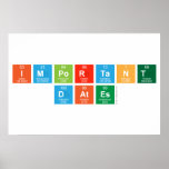 Important
 Dates  Posters