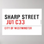 SHARP STREET   Posters