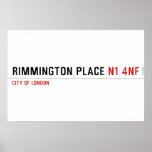 Rimmington Place  Posters