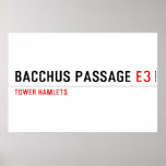 Bacchus Passage  Posters