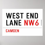 West End  Lane  Posters