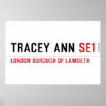 Tracey ann  Posters