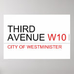 third avenue  Posters