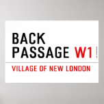 Back Passage  Posters