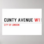 Cunty Avenue  Posters
