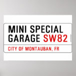 MINI SPECIAL GARAGE  Posters