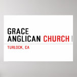 Grace ANglican  Posters