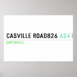 casville road826  Posters