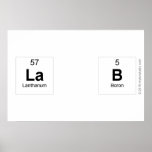 La b  Posters