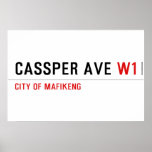Cassper ave  Posters