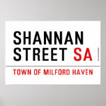 Shannan Street  Posters