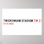 Twickenham Stadium  Posters