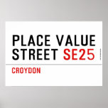 Place value Street  Posters