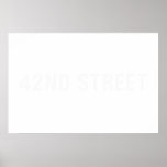 42nd STREET  Posters