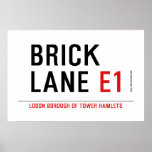 Brick lane  Posters