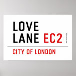 Love lane  Posters