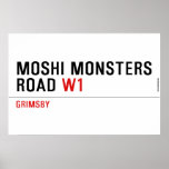 Moshi Monsters Road  Posters