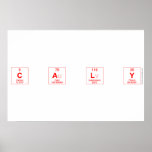 C a l y  Posters