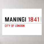 MANINGI  Posters