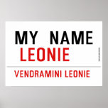 my  Name   Posters