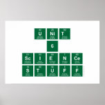 Unit
 6
 Science
 stuff  Posters