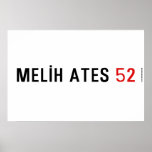 MELİH ATES  Posters