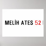 MELİH ATES  Posters