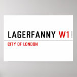 LagerFanny  Posters