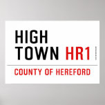 HIGH TOWN  Posters