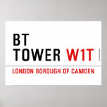 BT TOWER  Posters