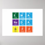 ema
 nada
 bff  Posters