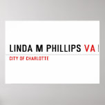 LINDA M PHILLIPS  Posters