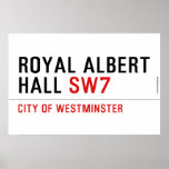 ROYAL ALBERT HALL  Posters