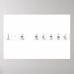 I'm Mewing  Posters