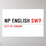 NP English  Posters